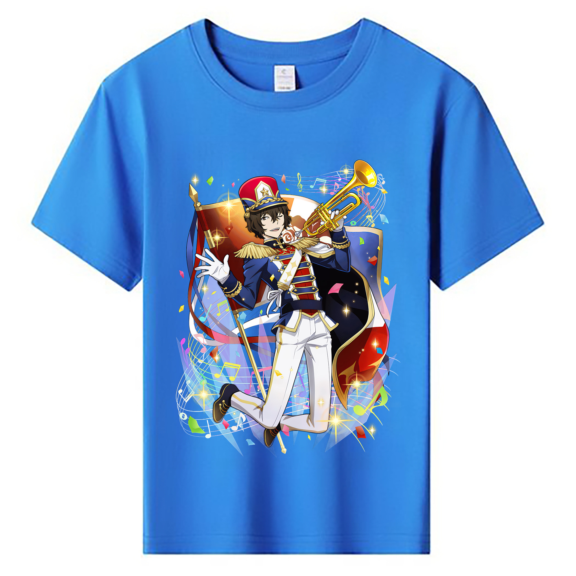 （画像用） 文豪ストレイドッグス Bungo Stray Dogs 綿100％キッズTシャツ（フロントプリント）